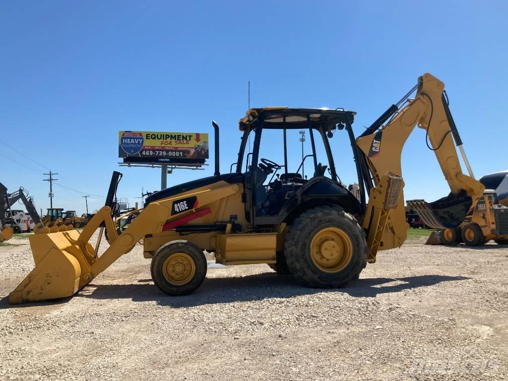 CAT Backhoe 416E لوادر ذات جرافات عكسية