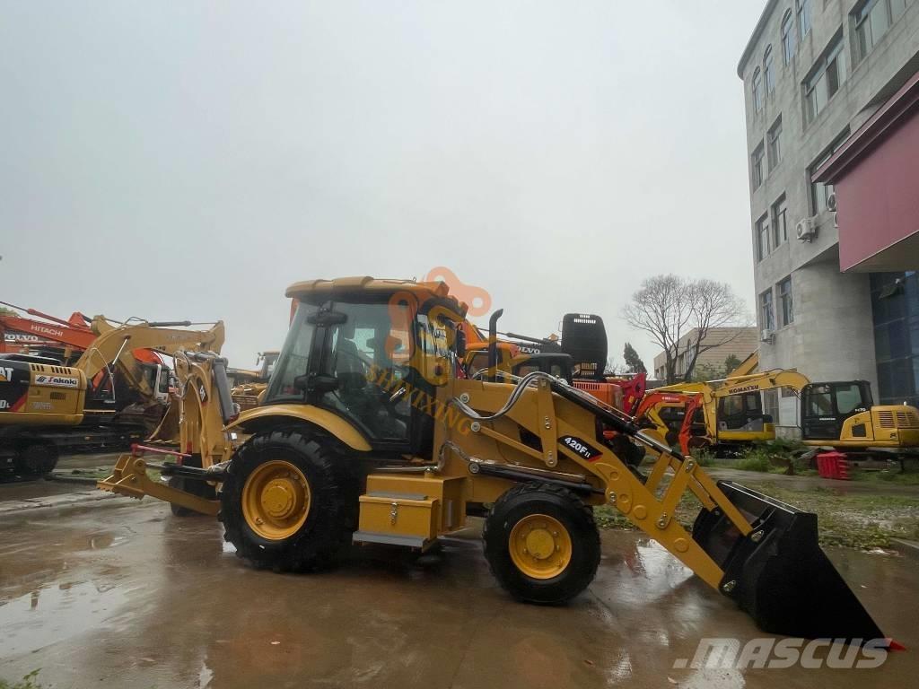 CAT 420 F لوادر ذات جرافات عكسية