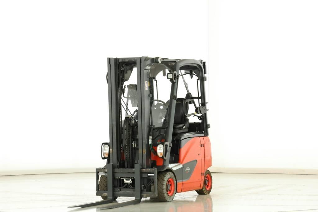 Linde E-16-PH-02 شاحنات ذات رافعات شوكية تعمل بالكهرباء