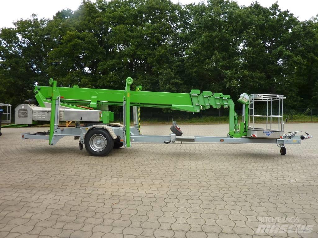 Omme 2500 EBDZ المنصات الهوائية المثبتة على مقطورة