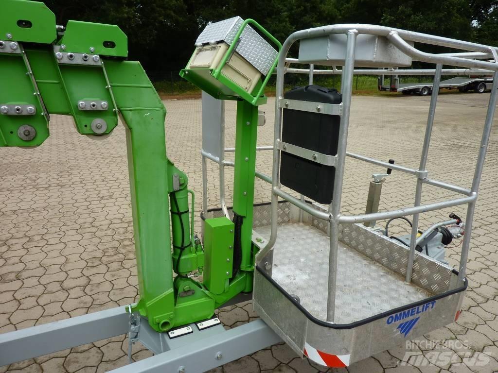 Omme 2500 EBDZ المنصات الهوائية المثبتة على مقطورة