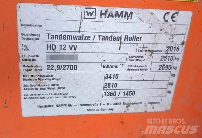 Hamm HD12 VV ماكينات وملحقات زراعة أخرى