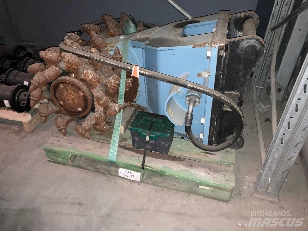 Rockwheel D20-G-ROG ماكينات الكشط البارد للأسفلت