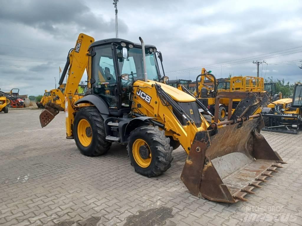 JCB 3 CX لوادر ذات جرافات عكسية