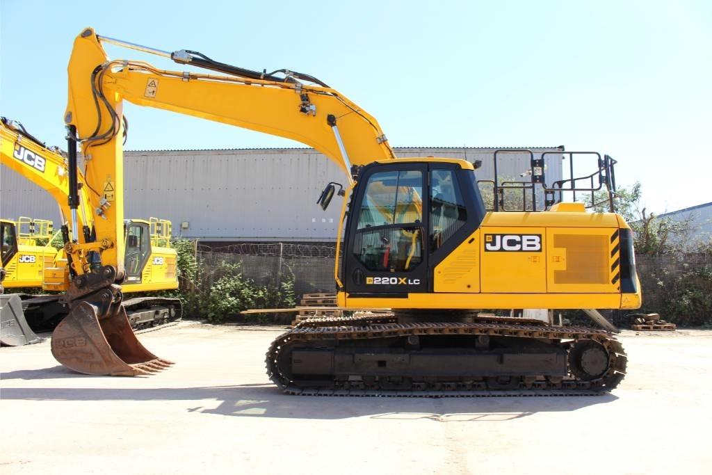 JCB 220X LC حفارات زحافة