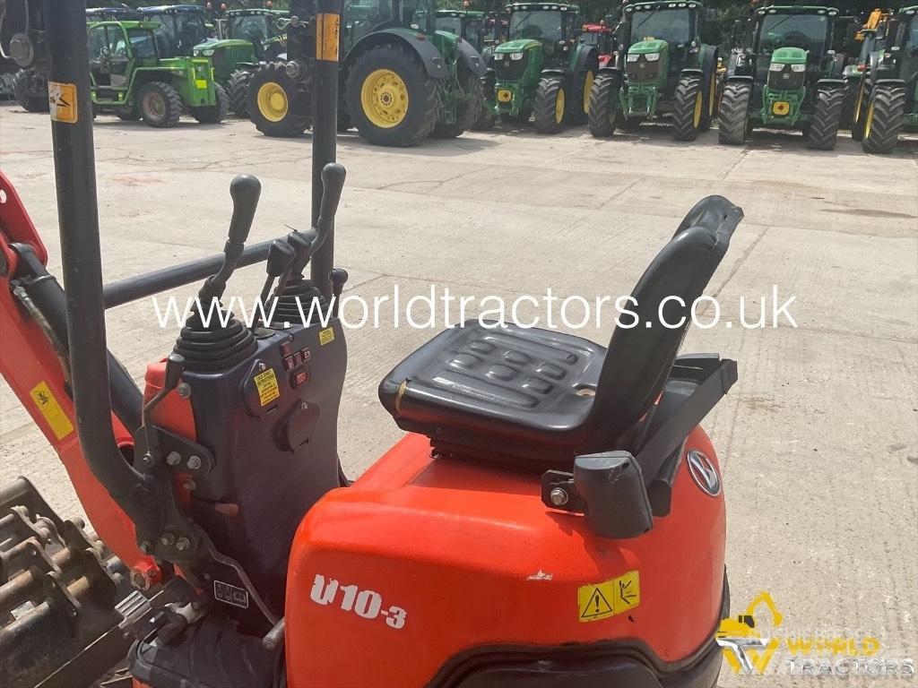 Kubota U 10-3 حفارات صغيرة أقل من 7 طن (حفارات صغيرة)