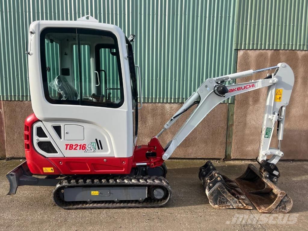 Takeuchi TB 216 A حفارات صغيرة أقل من 7 طن (حفارات صغيرة)