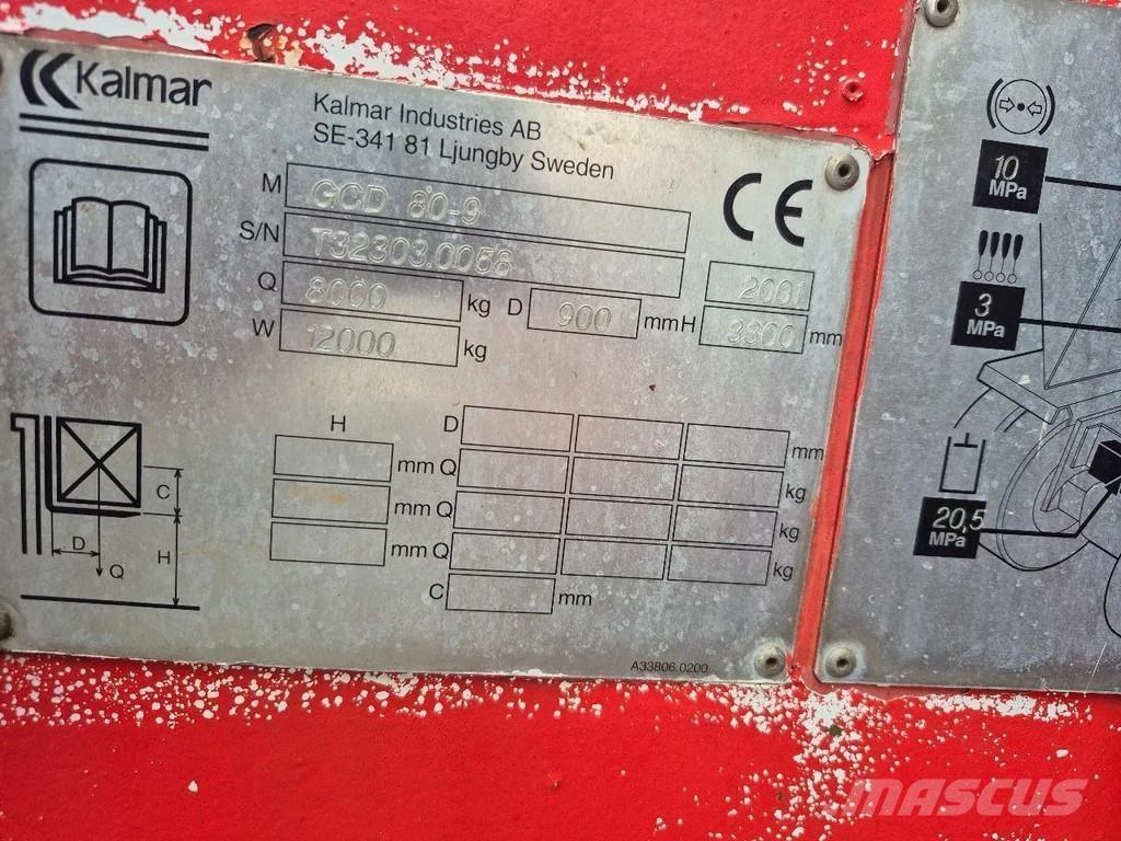 Kalmar Gcd 80-9 شاحنات LPG
