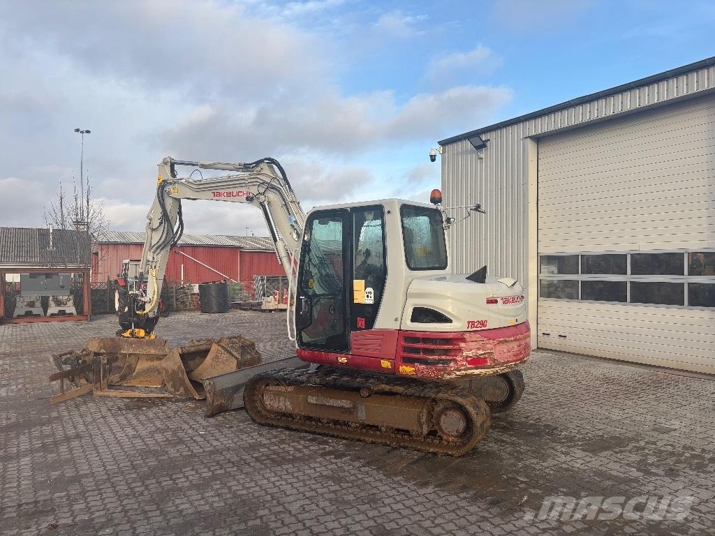 Takeuchi TB 290 حفارات وسط 7 طن - 12 طن