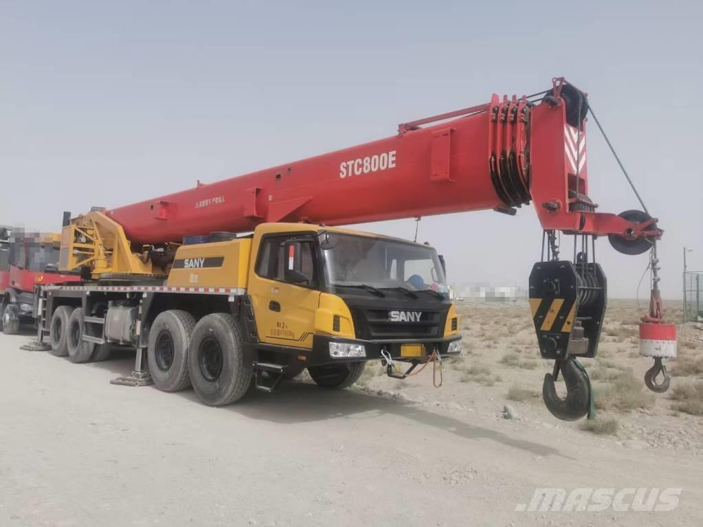 Sany STC800E5 رافعات صالحة لكل أنواع الطرق