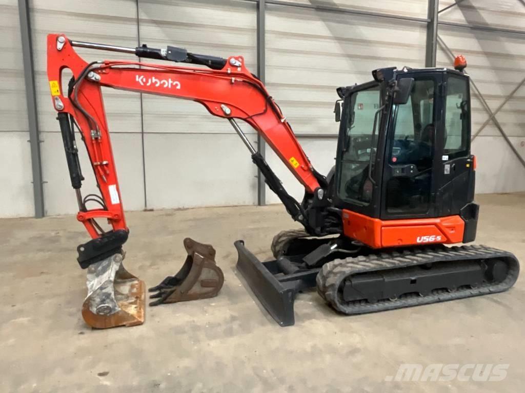 Kubota U 56-5 حفارات صغيرة أقل من 7 طن (حفارات صغيرة)