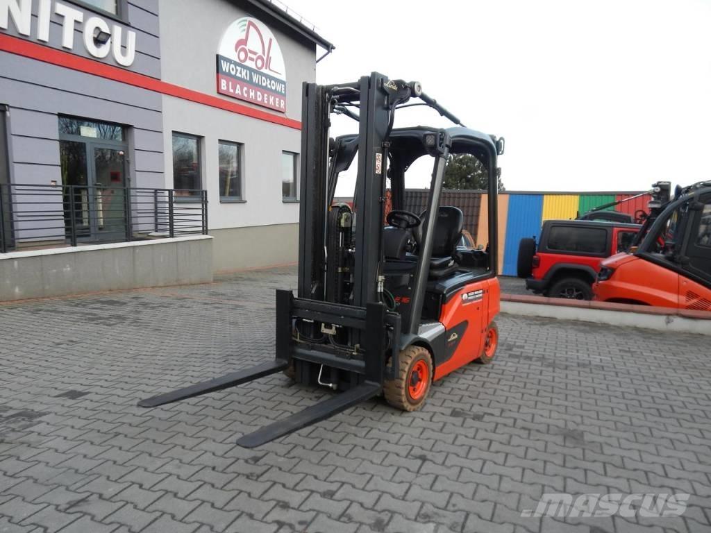 Linde E16P-02 شاحنات ذات رافعات شوكية تعمل بالكهرباء