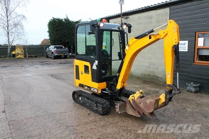 JCB 16 C-1 حفارات صغيرة أقل من 7 طن (حفارات صغيرة)