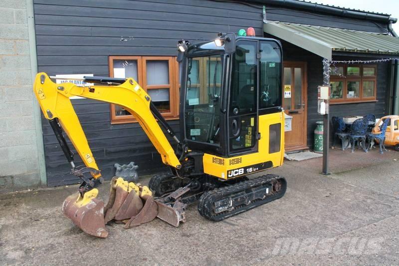 JCB 16 C-1 حفارات صغيرة أقل من 7 طن (حفارات صغيرة)