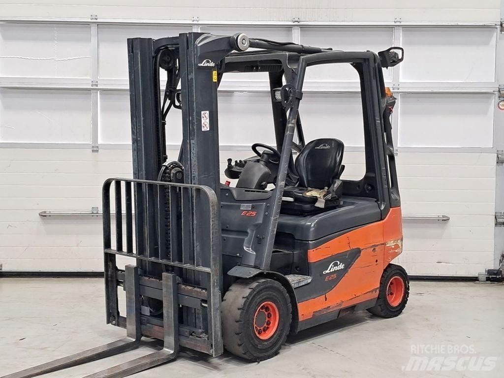 Linde E25-01 شاحنات ذات رافعات شوكية تعمل بالكهرباء