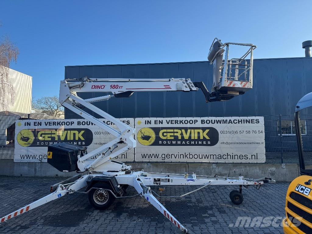 Dino 160 XT المنصات الهوائية المثبتة على مقطورة