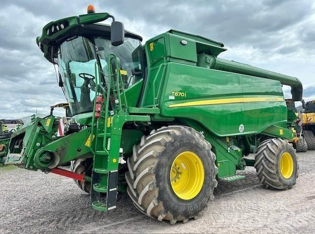 John Deere T 670 i حصادات