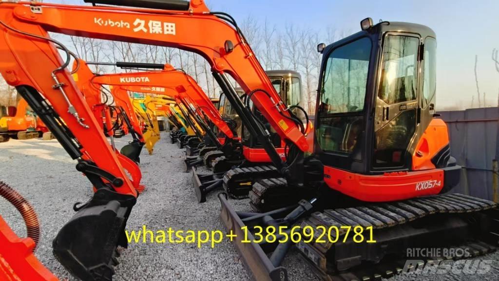 Kubota KX 57 حفارات صغيرة أقل من 7 طن (حفارات صغيرة)