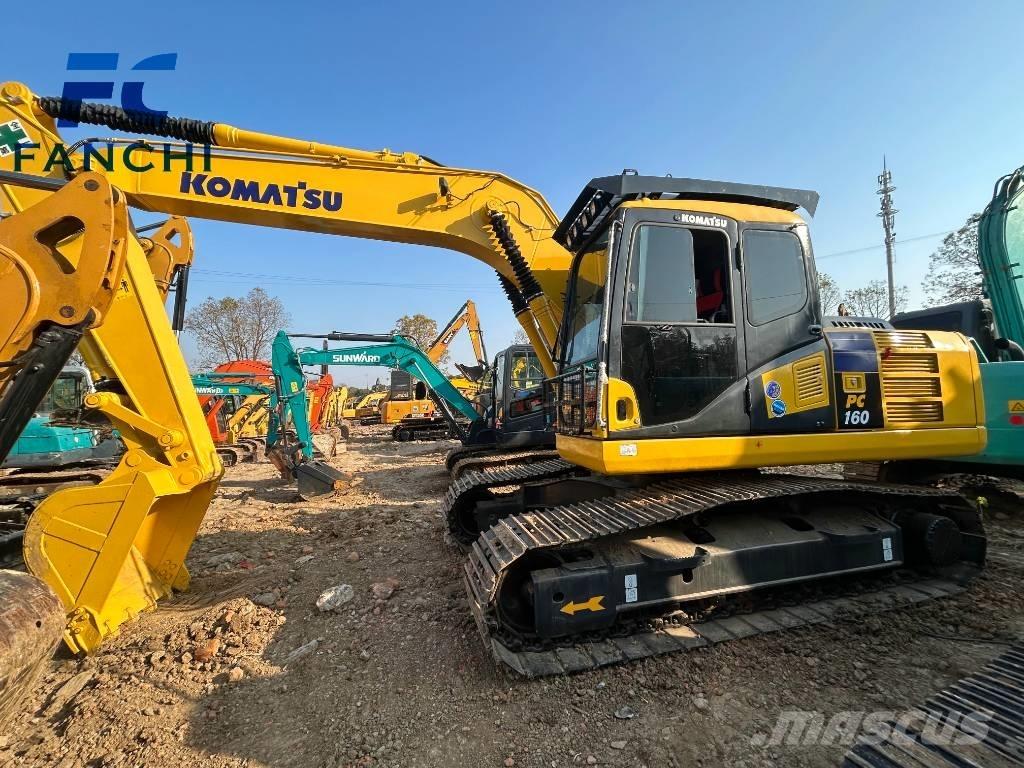 Komatsu PC 160 LC حفارات زحافة