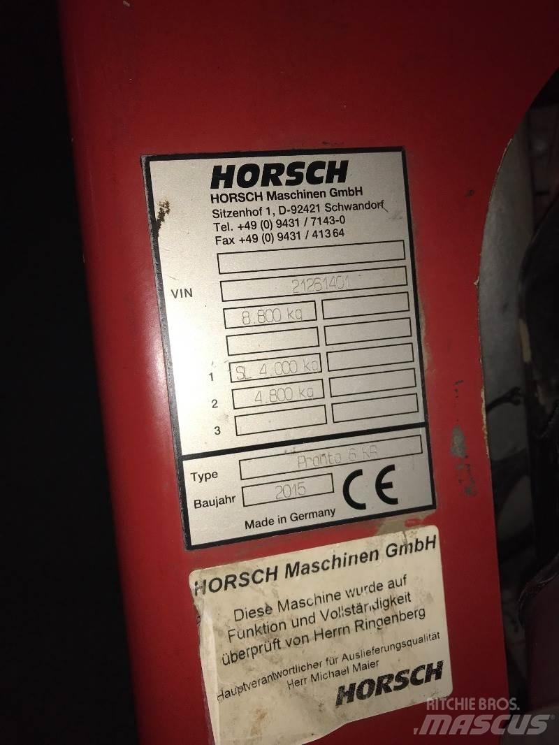 Horsch Pronto 6  KR مثاقيب مدمجة