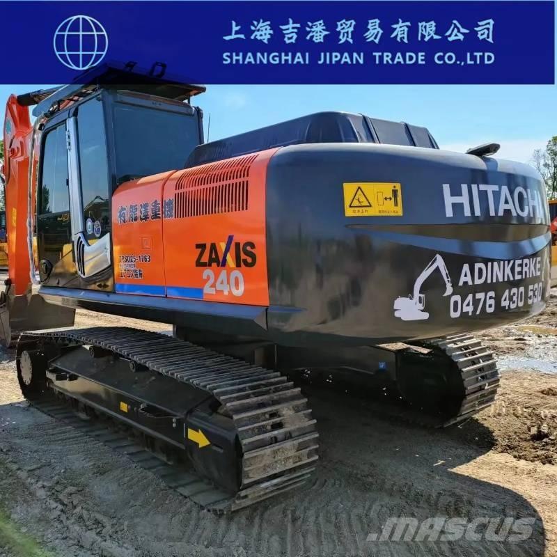 Hitachi ZX 240 حفارات زحافة