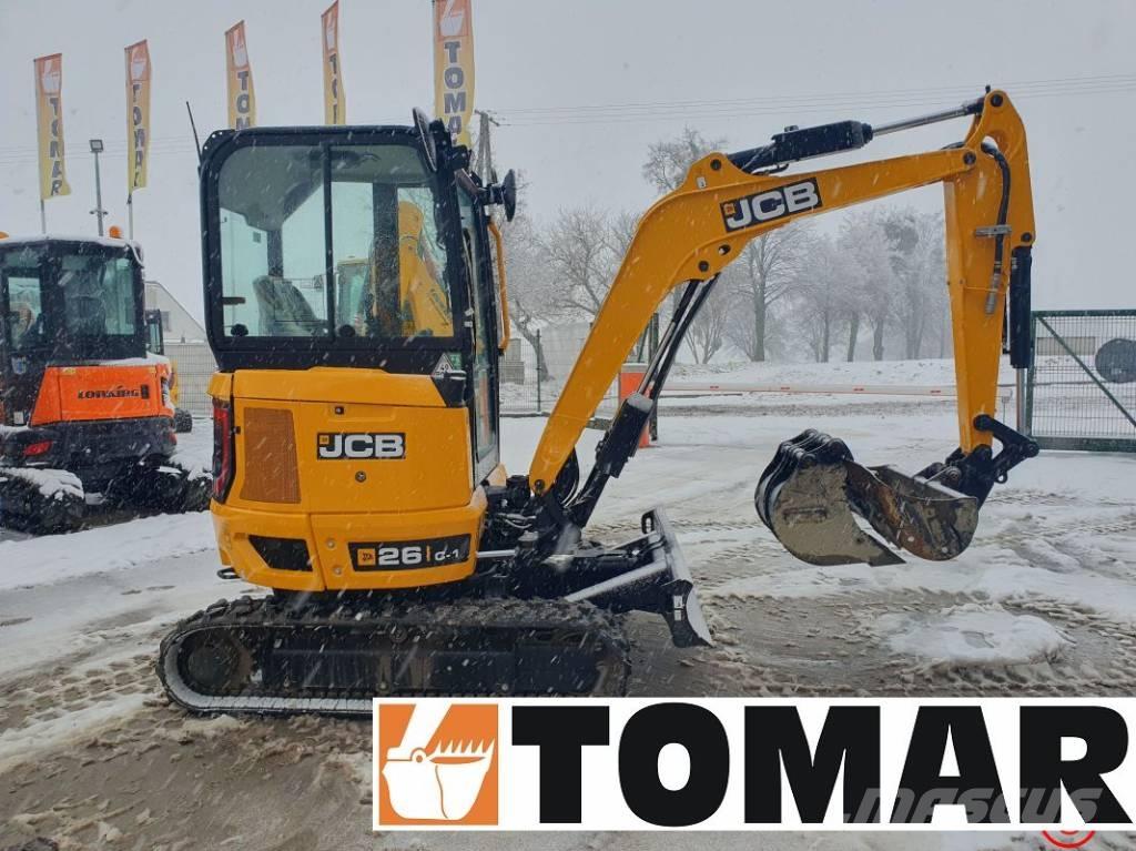 JCB 26 C-1 حفارات صغيرة أقل من 7 طن (حفارات صغيرة)