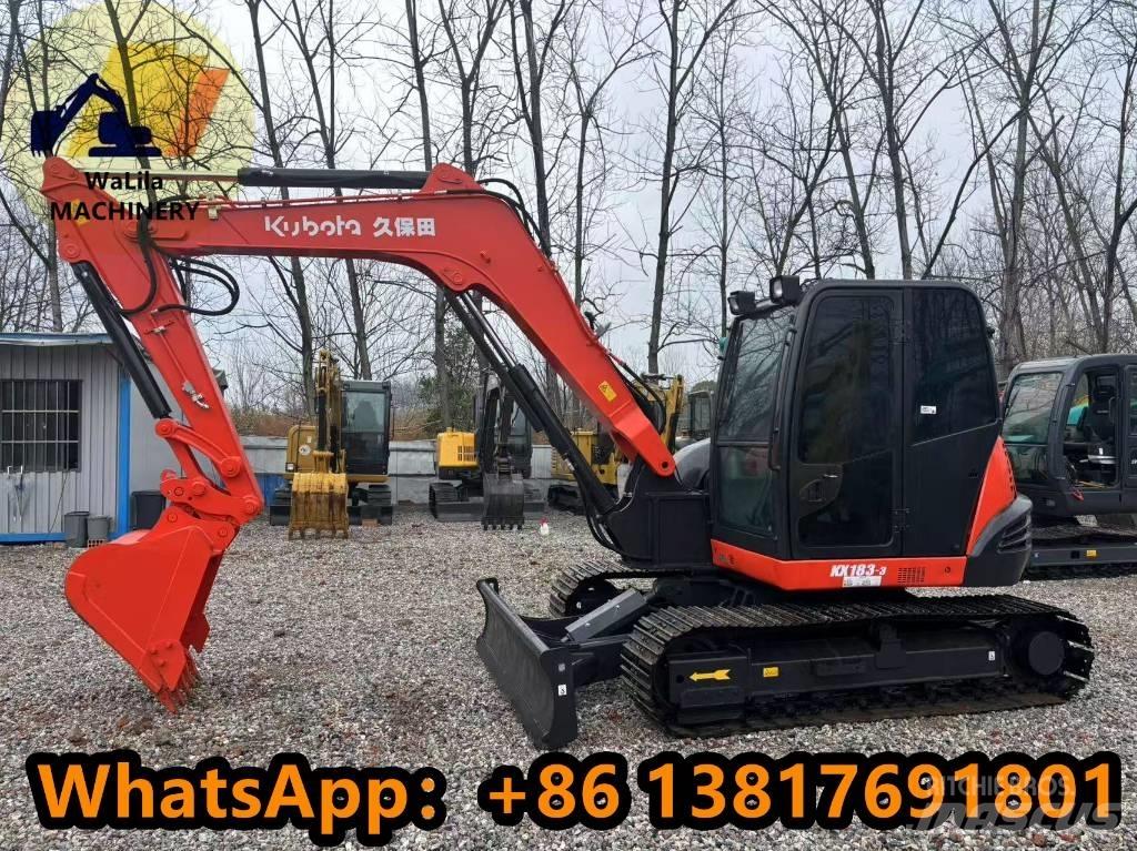 Kubota KX 183 حفارات صغيرة أقل من 7 طن (حفارات صغيرة)