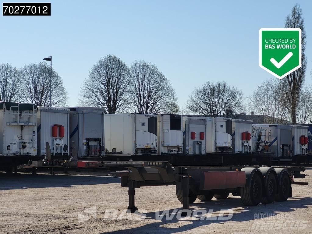Van Hool 3 axles نصف مقطورات حاويات