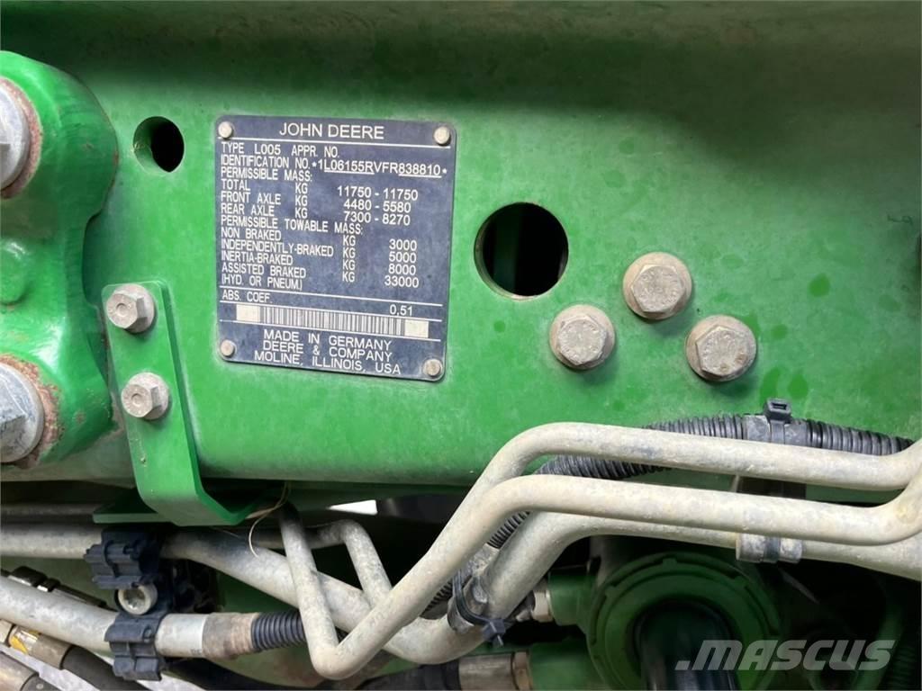John Deere 6155R الجرارات