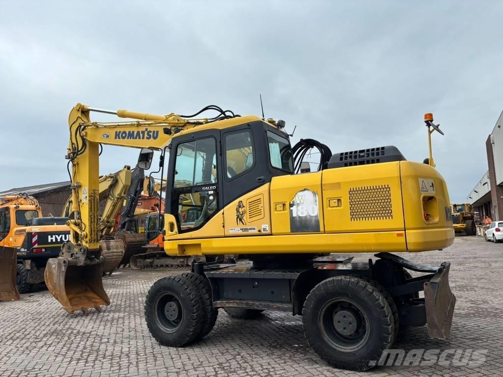 Komatsu PW 180-7 حفارات بعجل