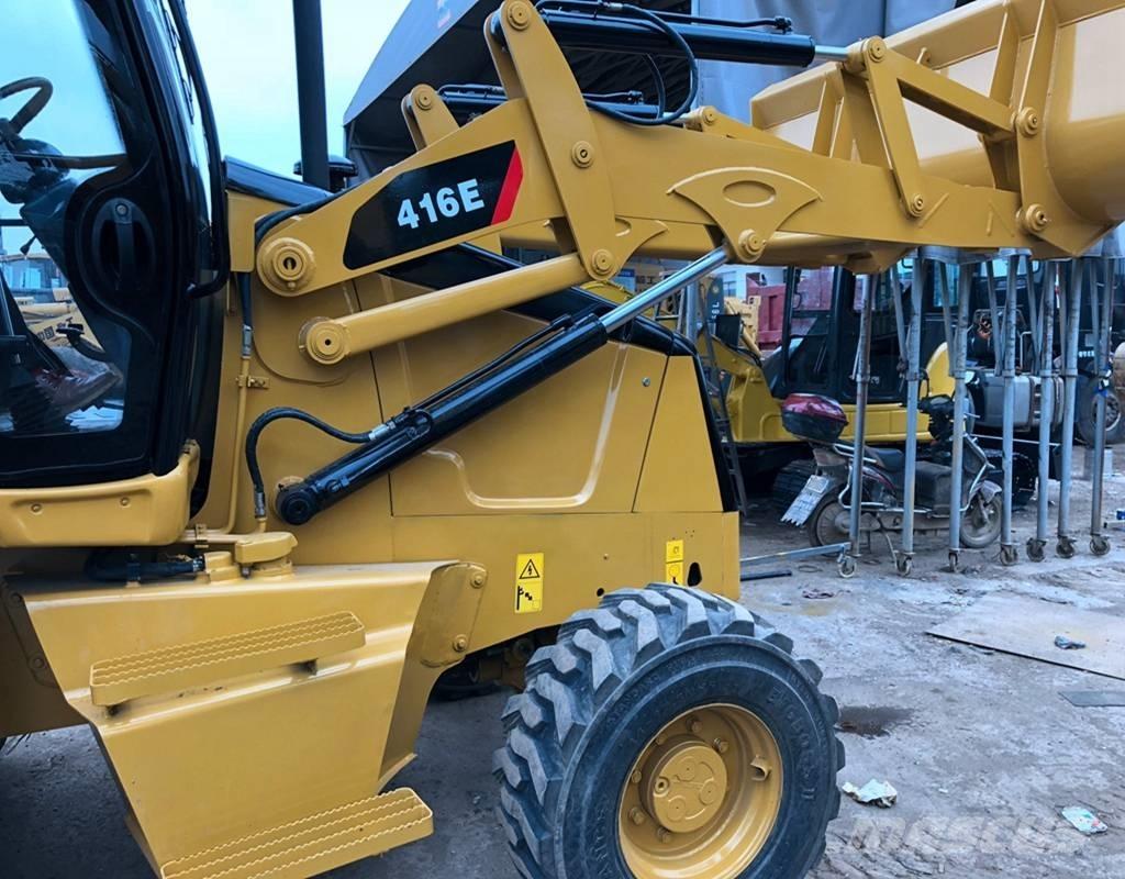 CAT 416E لوادر ذات جرافات عكسية