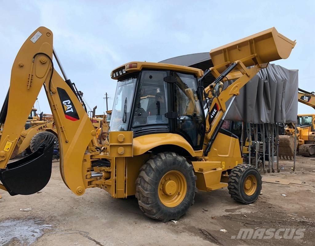 CAT 416E لوادر ذات جرافات عكسية