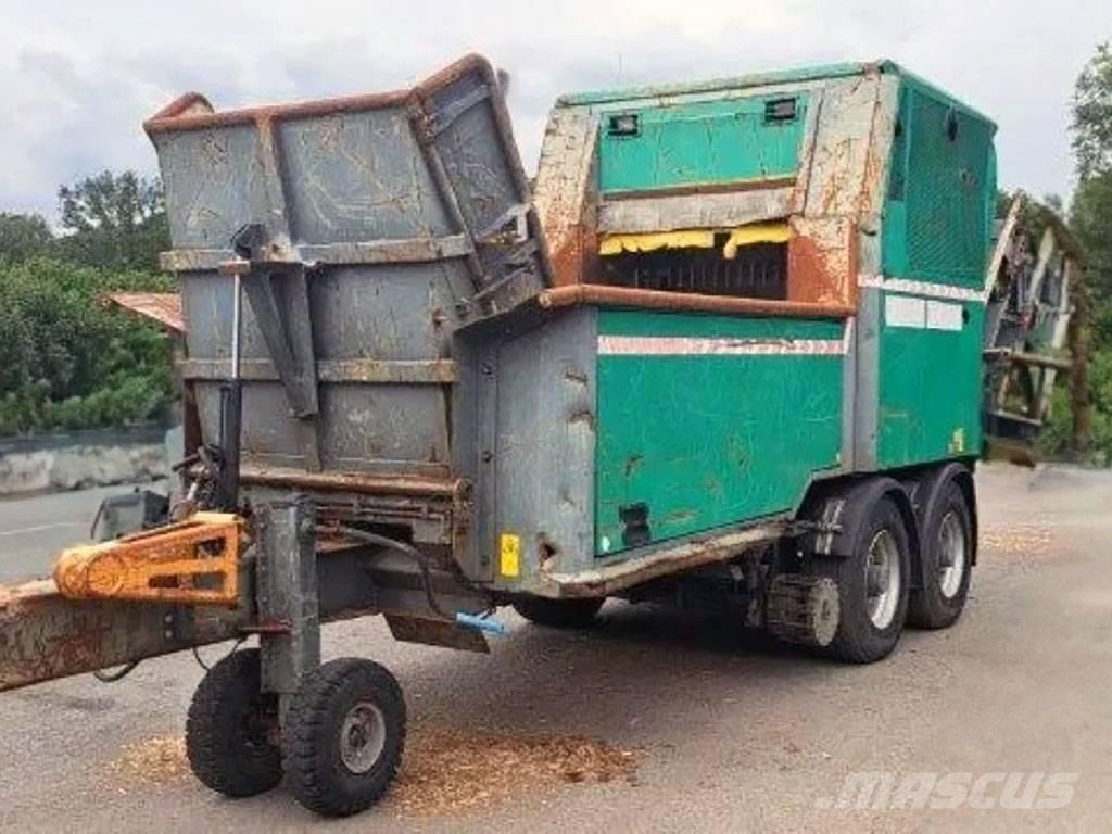 JENZ BA715D آلات تمزيق المخلفات