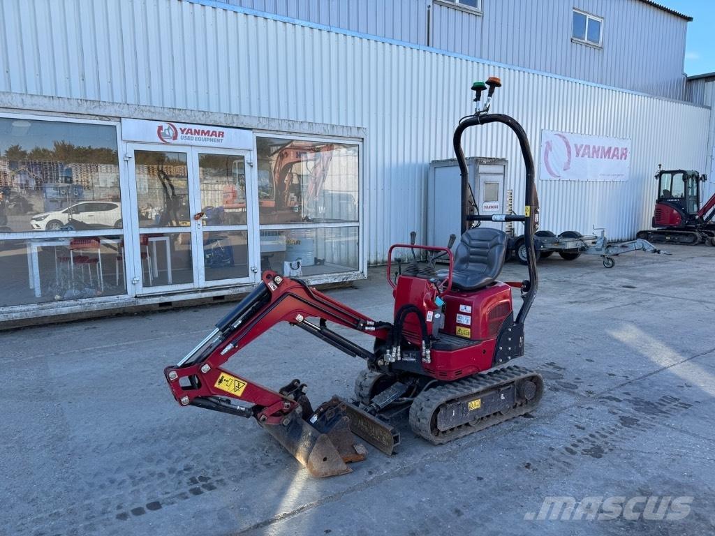 Yanmar SV08 (1F117) حفارات صغيرة أقل من 7 طن (حفارات صغيرة)