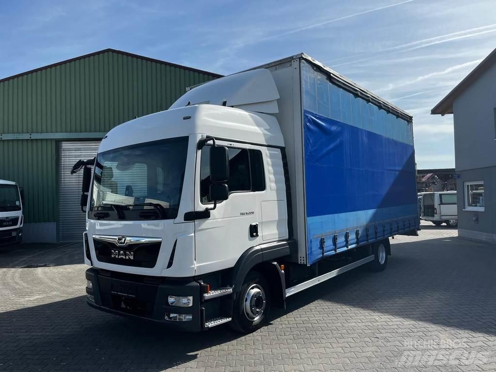 MAN TGL 8.220 شاحنات بغطاء جانبي