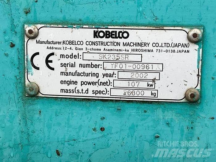 Kobelco SK235 SR حفارات خاصة