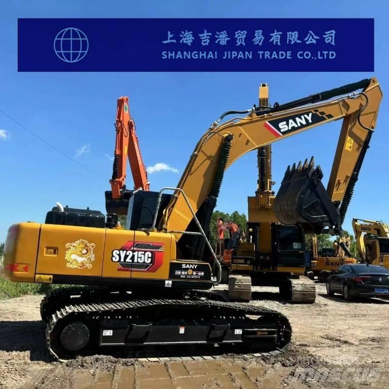 Sany SY 215 حفارات زحافة