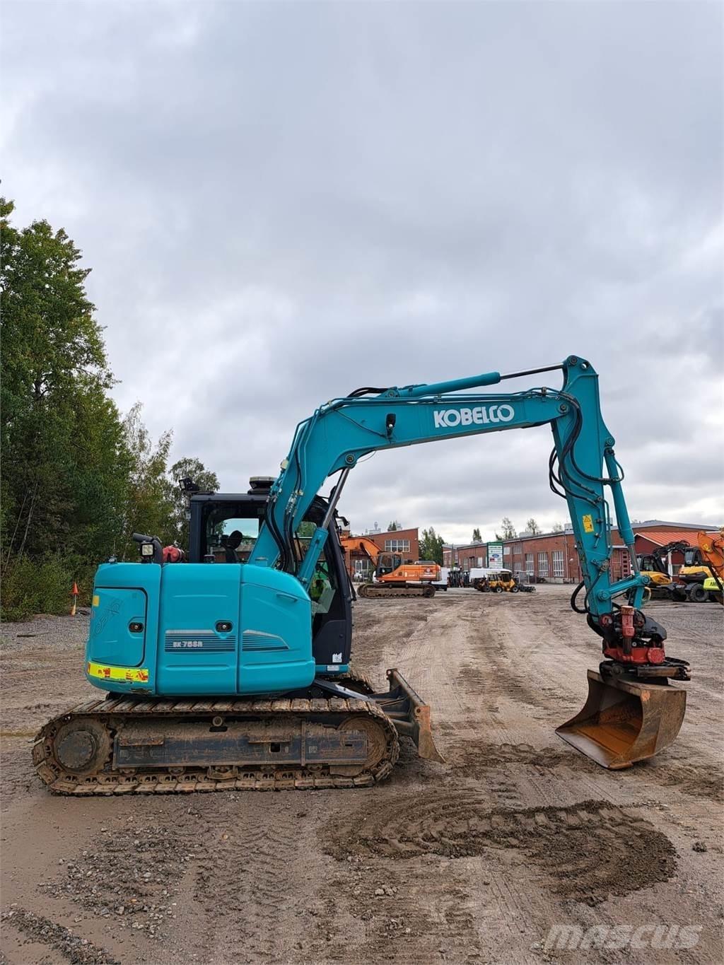 Kobelco SK75SR-3E حفارات صغيرة أقل من 7 طن (حفارات صغيرة)