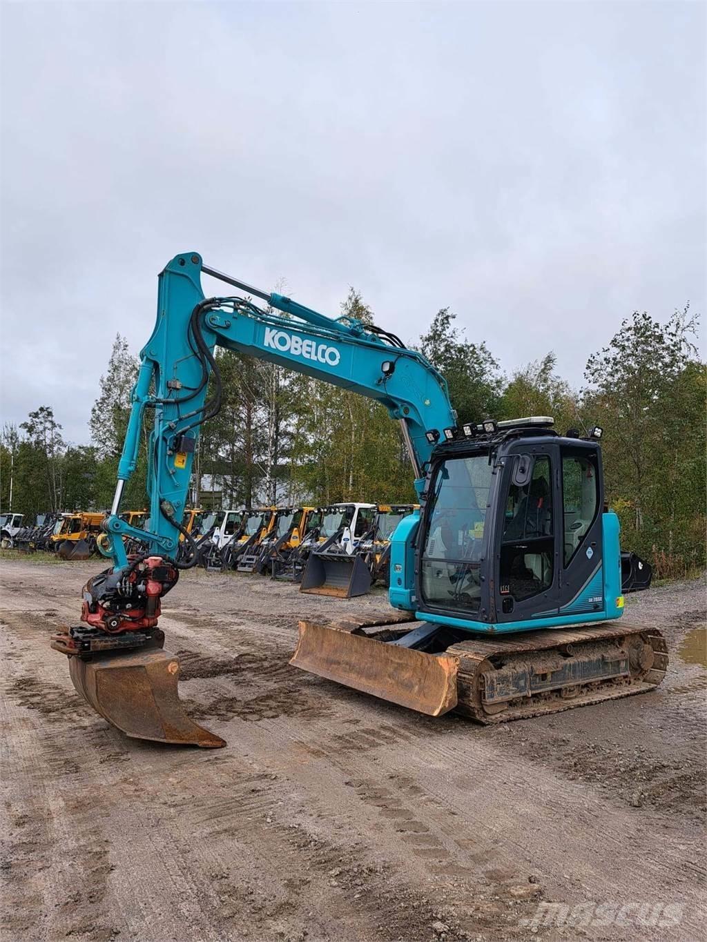 Kobelco SK75SR-3E حفارات صغيرة أقل من 7 طن (حفارات صغيرة)