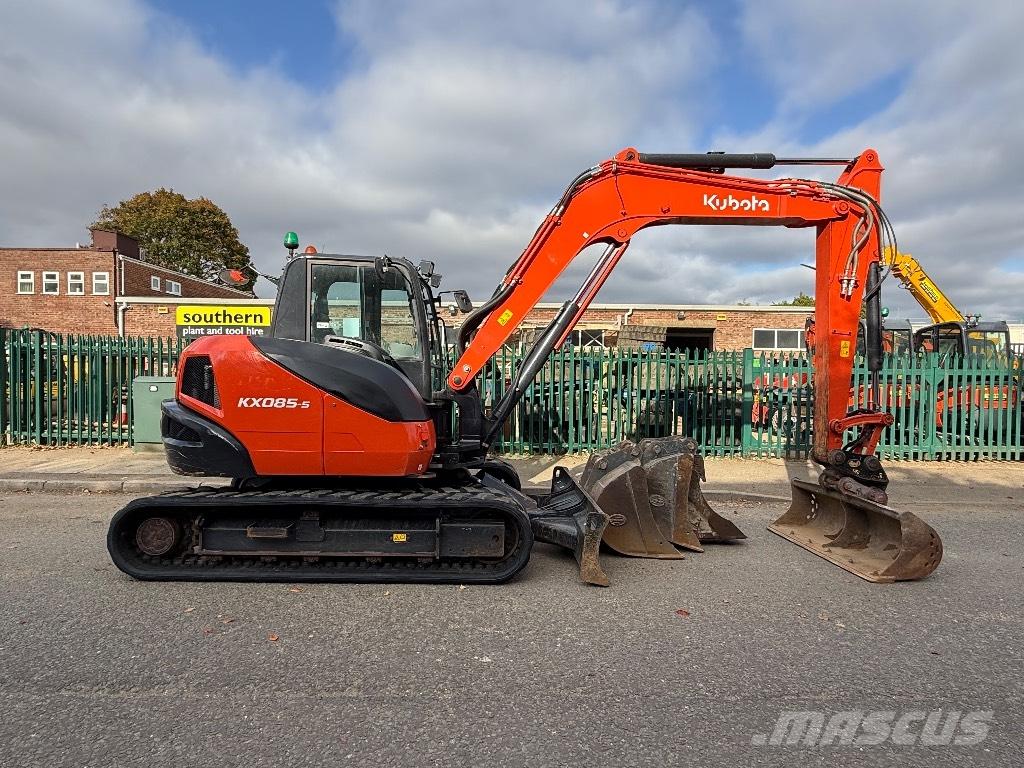 Kubota KX085-5 حفارات وسط 7 طن - 12 طن
