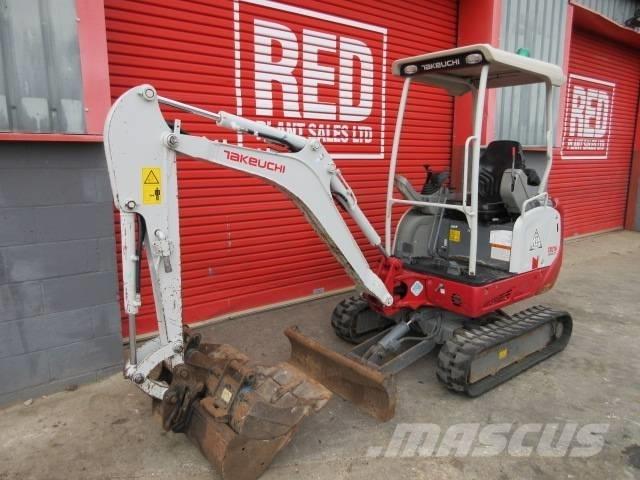Takeuchi TB 216 حفارات صغيرة أقل من 7 طن (حفارات صغيرة)