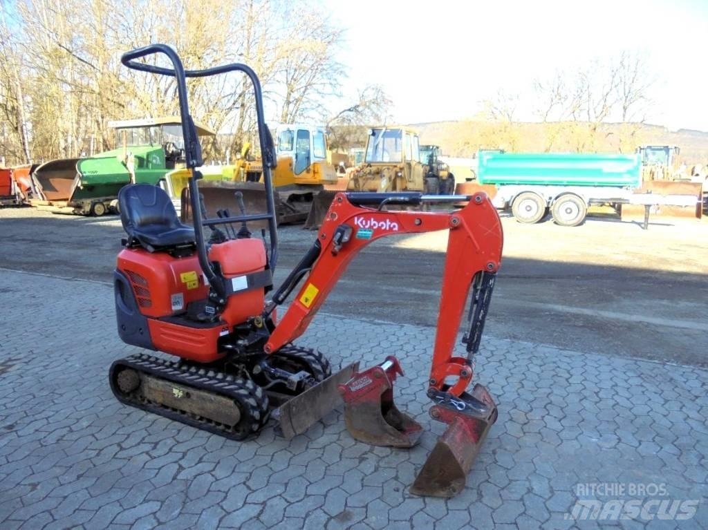 Kubota K 008-3 حفارات صغيرة أقل من 7 طن (حفارات صغيرة)