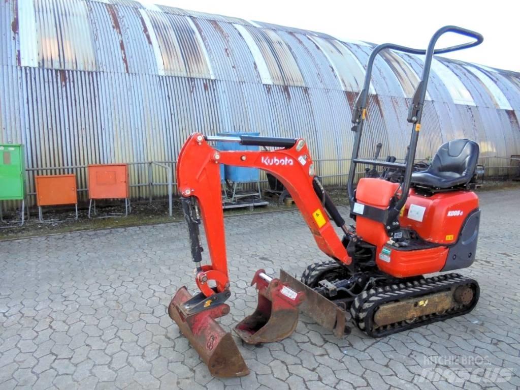 Kubota K 008-3 حفارات صغيرة أقل من 7 طن (حفارات صغيرة)
