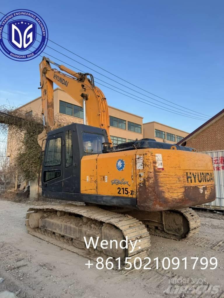 Hyundai 215VS حفارات زحافة
