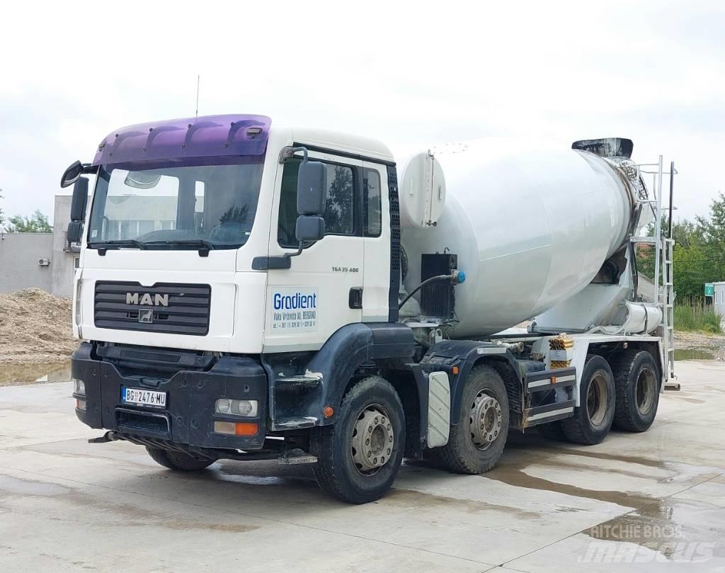 MAN TGA 35.400 شاحنات خرسانة