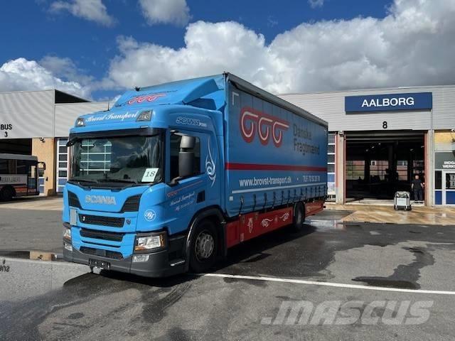 Scania P 280 شاحنات بغطاء جانبي