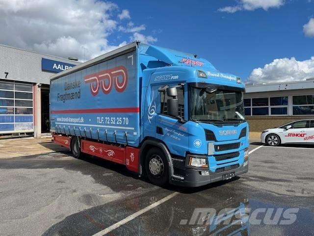 Scania P 280 شاحنات بغطاء جانبي