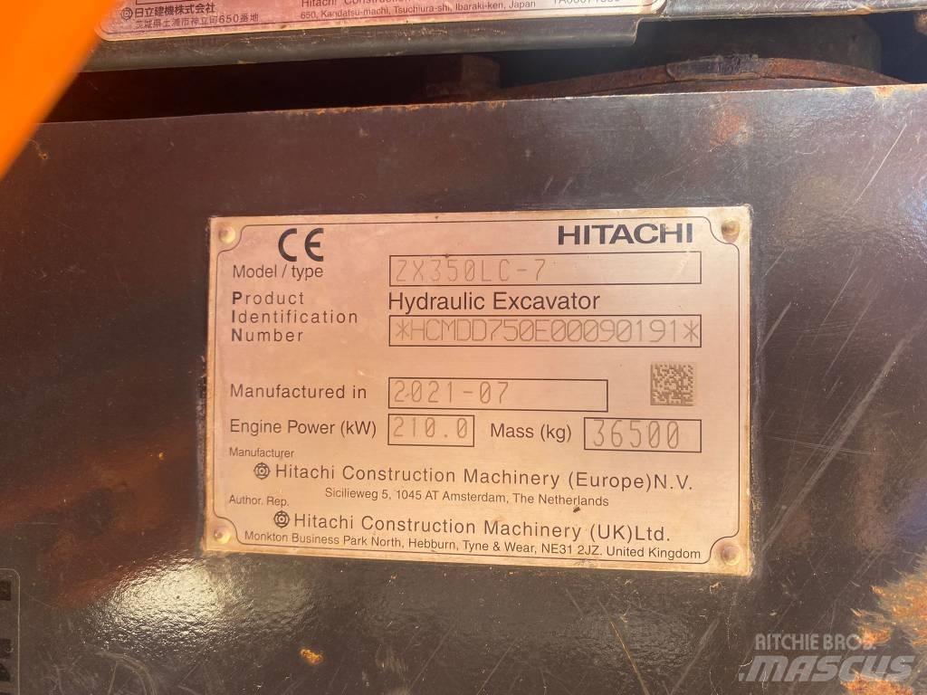 Hitachi ZX 350 LC-6 حفارات زحافة