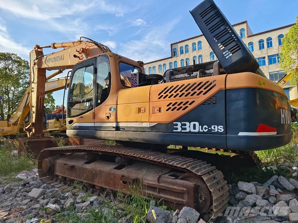 Hyundai R330LC-9S حفارات زحافة