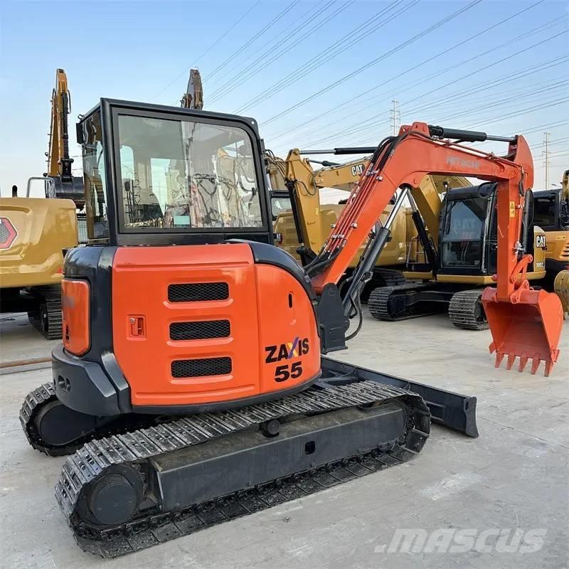 Hitachi ZX 55 حفارات صغيرة أقل من 7 طن (حفارات صغيرة)